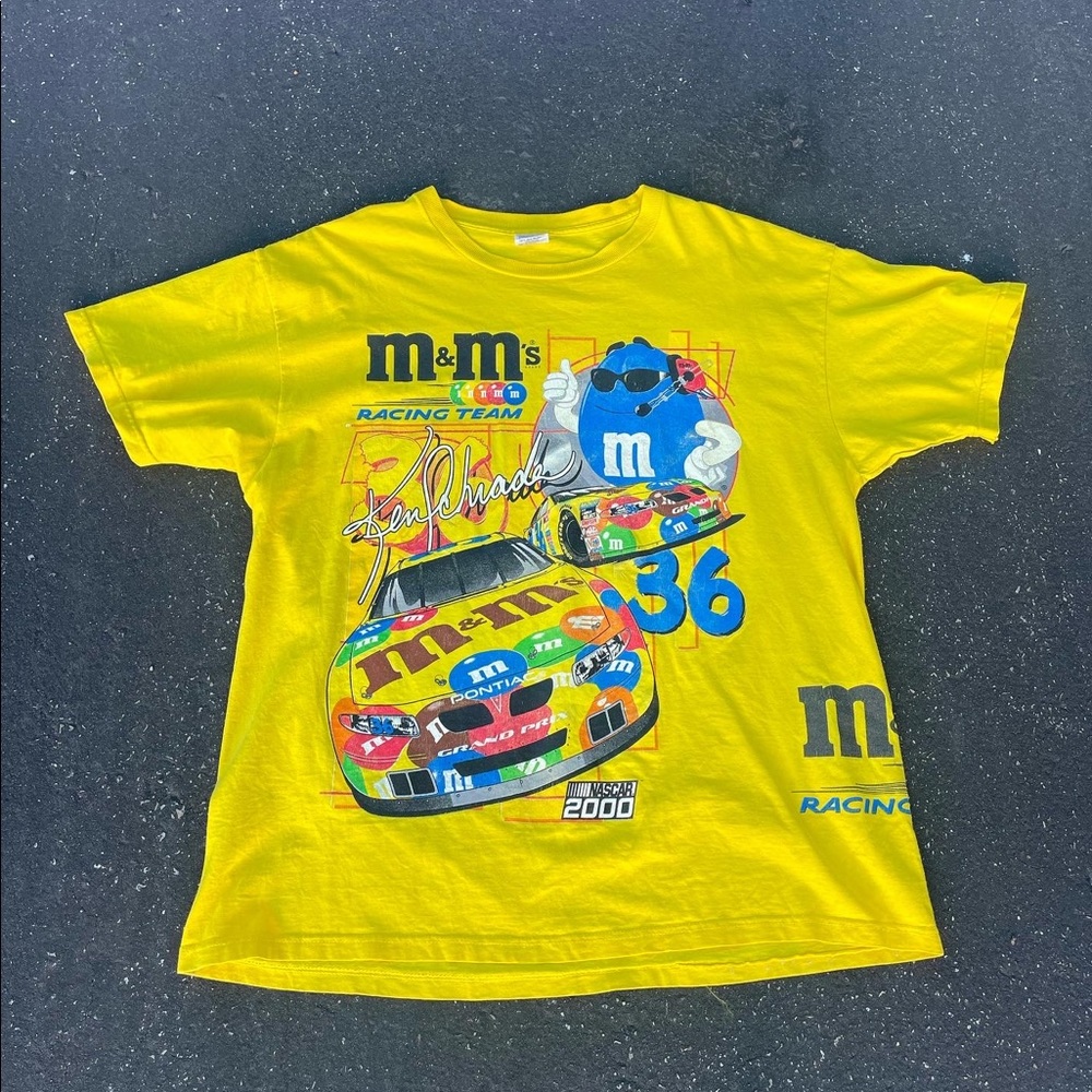2000 Ken Schrader Nascar M&M Racing Tee